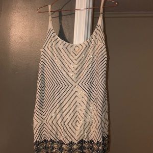 Beaded cocktail dress